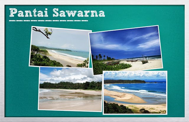 Keindahan Pantai Pasir Putih Sawarna Keindahan Pantai Pasir Putih Sawarna
