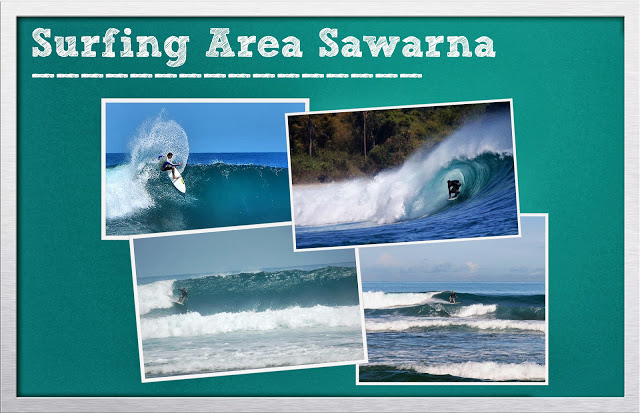 Tempat Surfing di Pantai Sawarna Tempat Surfing di Pantai Sawarna